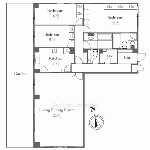 Property Blueprint /rent/tokyoapartment/search/results/120197/1998010594.html