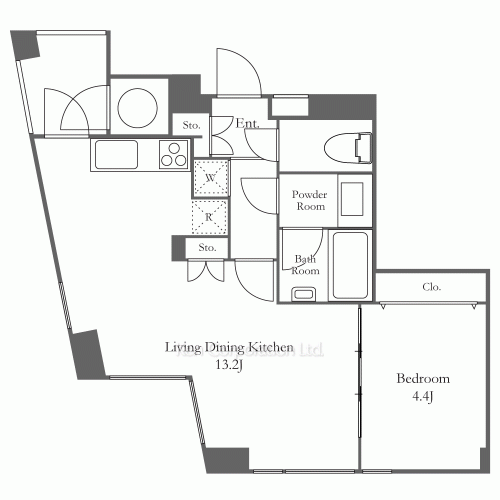Property Blueprint /rent/tokyoapartment/search/results/134859/2004100070.html