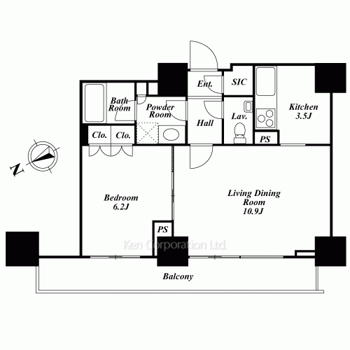 Property Blueprint /rent/tokyoapartment/search/results/152661/2007011860.html