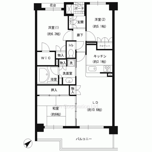 Property Blueprint /rent/tokyoapartment/search/results/152797/2007020153.html