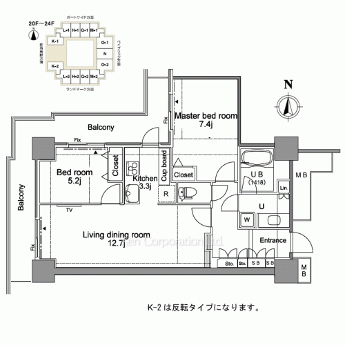 Property Blueprint /rent/yokohamaapartment/search/results/155711/2007090477.html