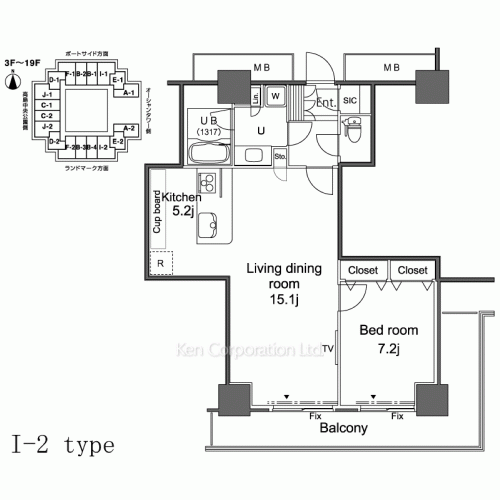 Property Blueprint /rent/yokohamaapartment/search/results/157911/2008040107.html