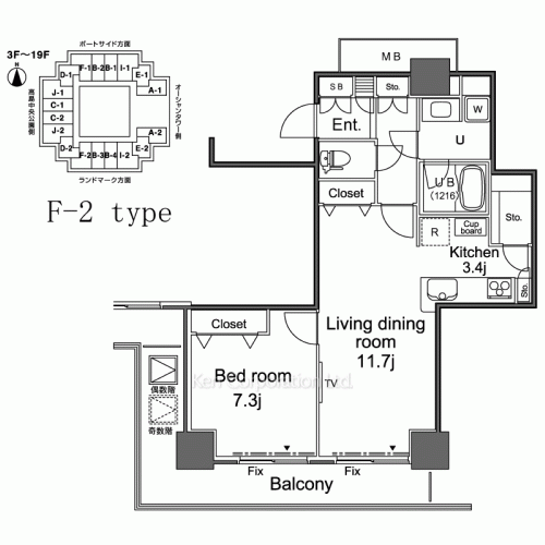 Property Blueprint /rent/yokohamaapartment/search/results/157911/2008040185.html
