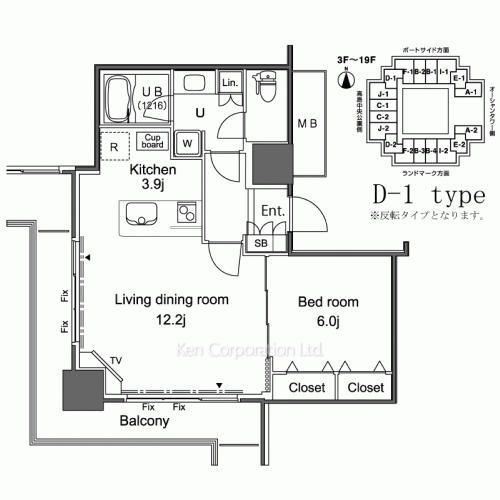 Property Blueprint /rent/yokohamaapartment/search/results/157911/2008040203.html