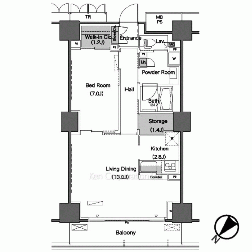 Property Blueprint /rent/tokyoapartment/search/results/158244/2008051694.html