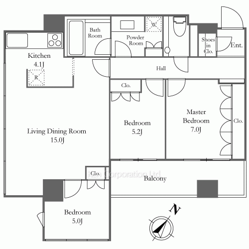 Property Blueprint /rent/tokyoapartment/search/results/158206/2010080505.html