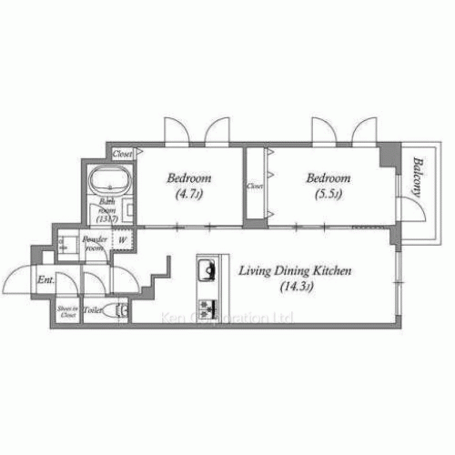Property Blueprint /rent/tokyoapartment/search/results/165985/2011050007.html