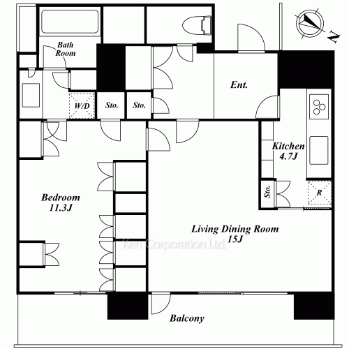 Property Blueprint /rent/tokyoapartment/search/results/158133/2013010999.html