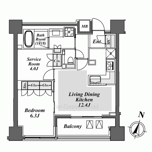 Property Blueprint /rent/tokyoapartment/search/results/171354/2013030865.html