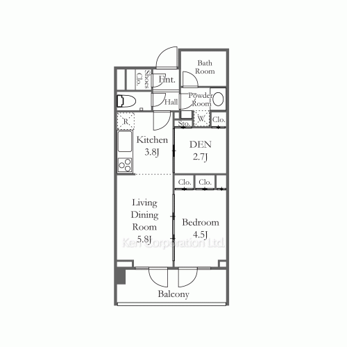 Property Blueprint /rent/tokyoapartment/search/results/165985/2013120450.html