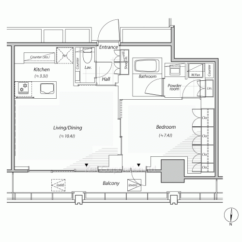 Property Blueprint /rent/tokyoapartment/search/results/207523/2023110229.html