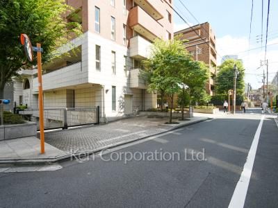 Road on the facade