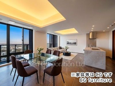 Living-Dining ※CG furniture