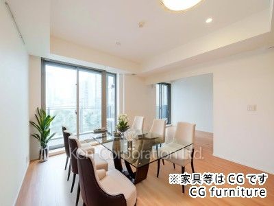 Living-Dining ※CG furniture