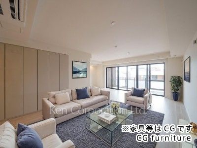 Living-Dining ※CG furniture